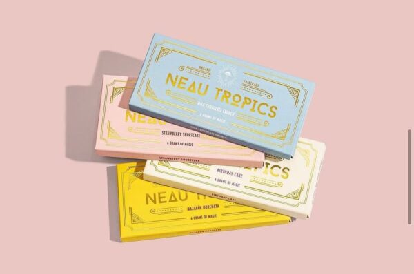 neau tropics chocolate bar